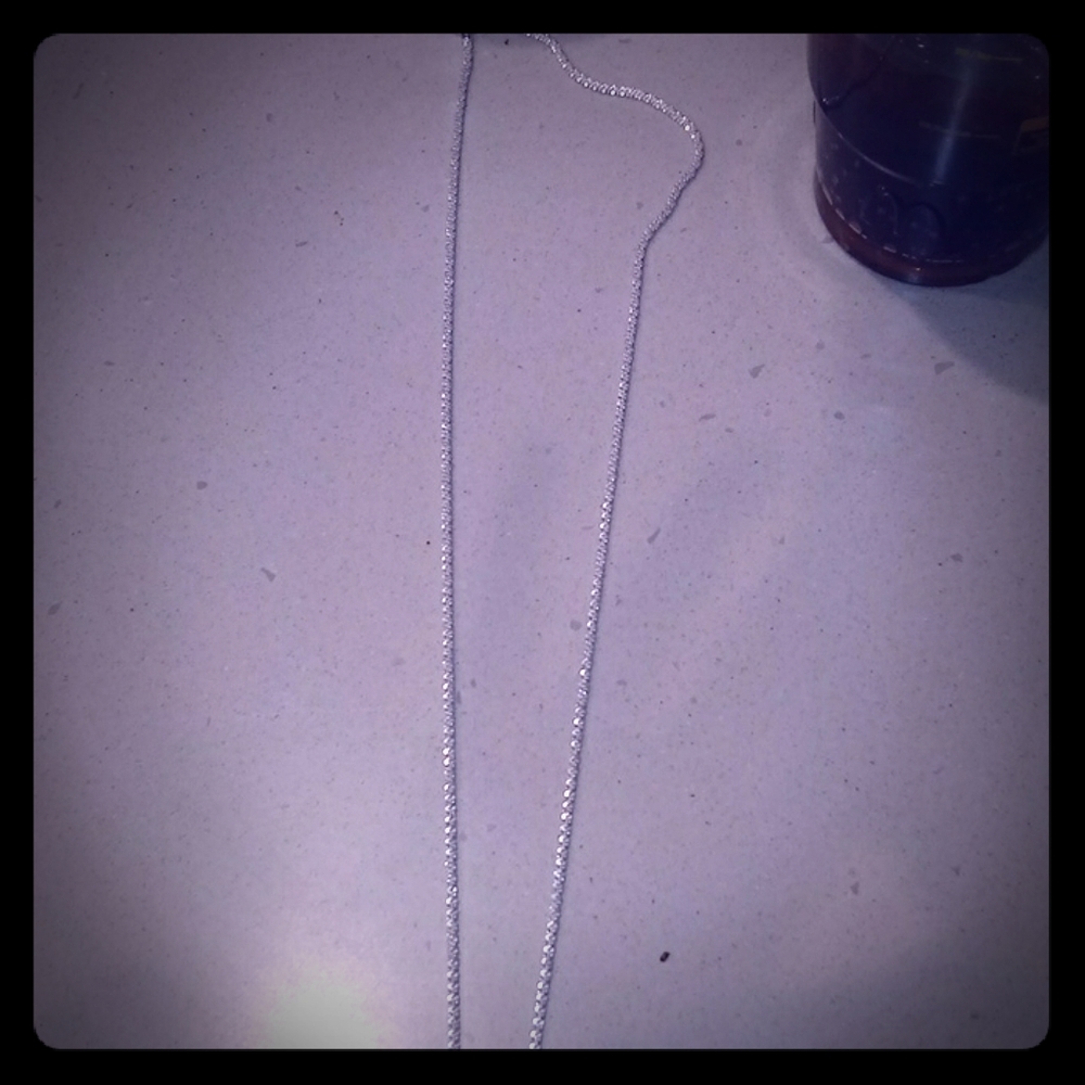 Women's silver chain